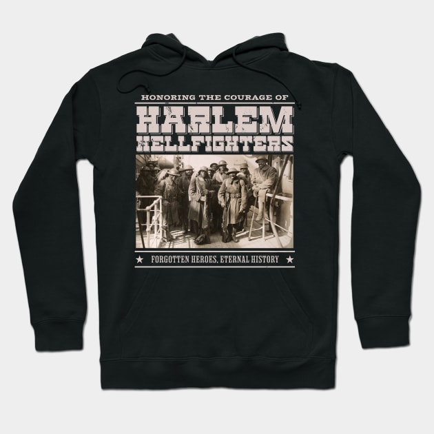 The Harlem Hellfighters - WW1 Tribute Hoodie by Distant War